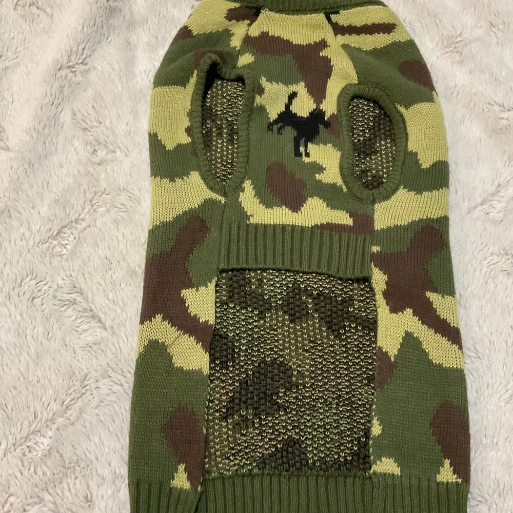 Camouflage Dog Sweater